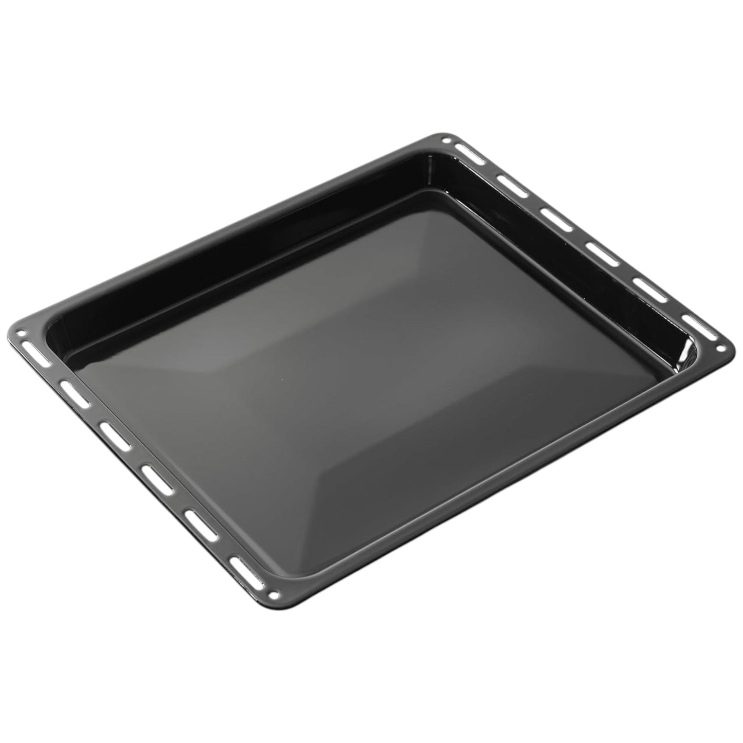 Chabrias Ltd large enamel baking tray grill tray 456 x 375 x 35mm