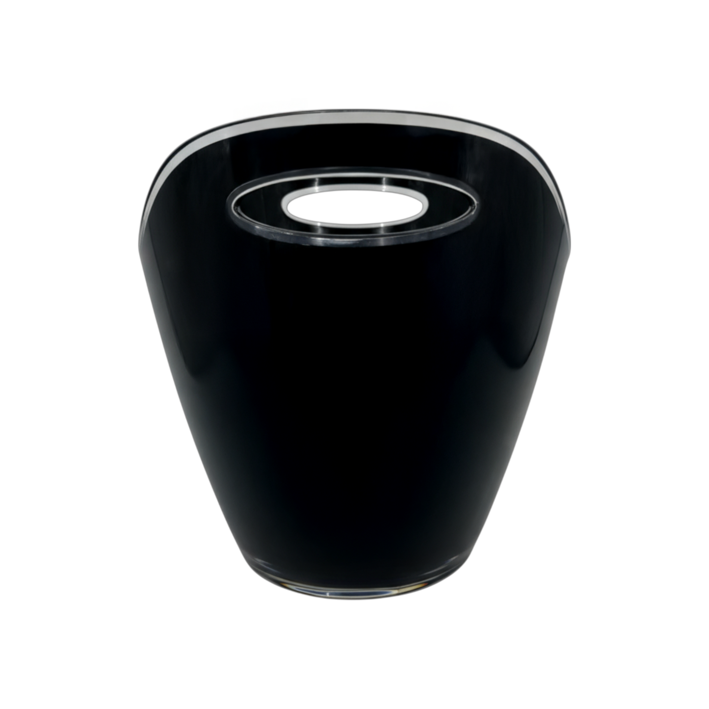 8 Litre Black Acrylic Ice Bucket – Large Drinks & Champagne Tub with Carry Handles - Premium from Chabrias Ltd - Just £23.99! Shop now at Chabrias Ltd