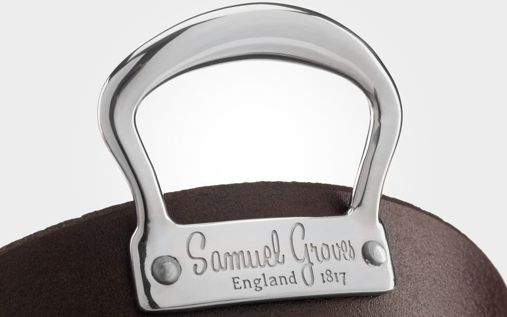 Britannia Cast Iron Frying Pan, With Side Handles (28cm) - Premium Kitchen from Samuel Groves - Just £129.99! Shop now at Chabrias Ltd
