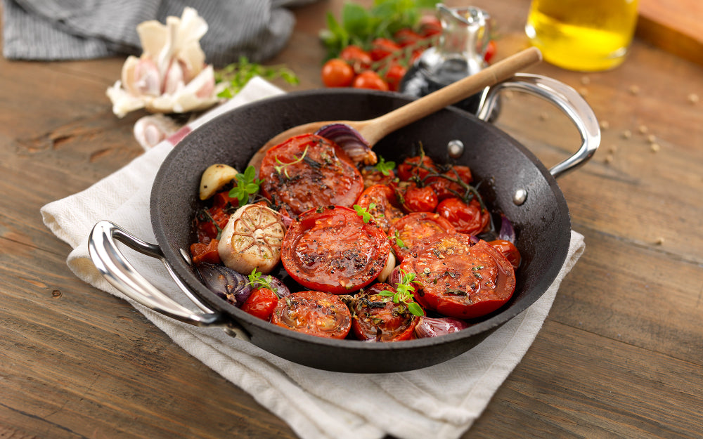 Britannia Cast Iron Frying Pan, With Side Handles (28cm) - Premium Kitchen from Samuel Groves - Just £129.99! Shop now at Chabrias Ltd