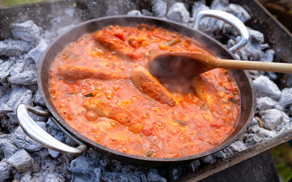 Britannia Cast Iron Frying Pan, With Side Handles (28cm) - Premium Kitchen from Samuel Groves - Just £129.99! Shop now at Chabrias Ltd