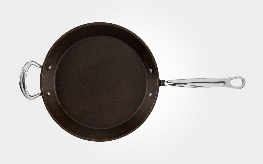 Britannia Cast Iron Frying Pan (28cm) - Premium Kitchen from Samuel Groves - Just £129.99! Shop now at Chabrias Ltd