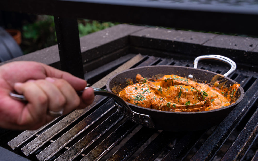 Britannia Cast Iron Frying Pan (28cm) - Premium Kitchen from Samuel Groves - Just £129.99! Shop now at Chabrias Ltd