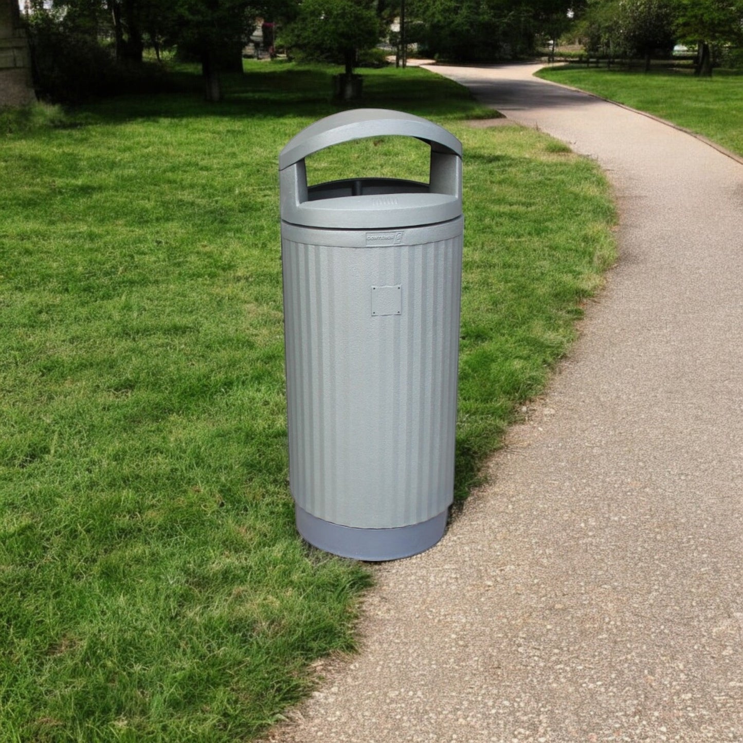 Diana Bin With Basket, Grey, 80L - Premium Bins from Chabrias Ltd - Just £799! Shop now at Chabrias Ltd