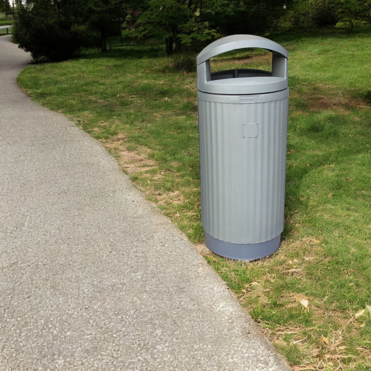 Diana Bin With Basket, Grey, 80L - Premium Bins from Chabrias Ltd - Just £799! Shop now at Chabrias Ltd
