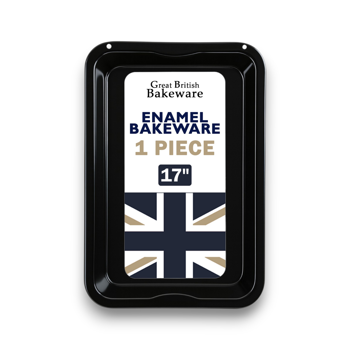 Vitreous Enamel Roasting Tray, Extra Large, 43cm - Premium Kitchen from Chabrias Ltd - Just £15.99! Shop now at Chabrias Ltd
