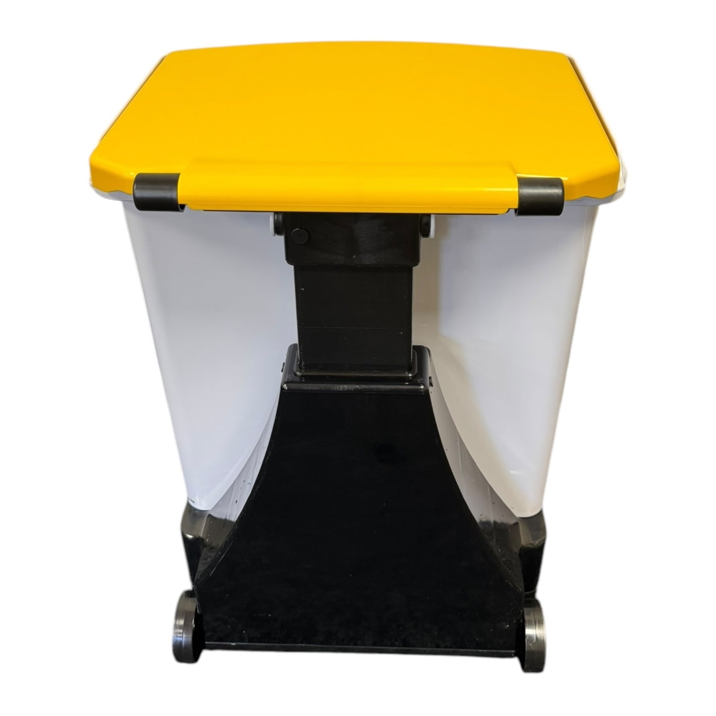 Plastic Fire Retardant Sack Holder, Yellow Lid, 42L - Premium Bins from Chabrias Ltd - Just £169.99! Shop now at Chabrias Ltd