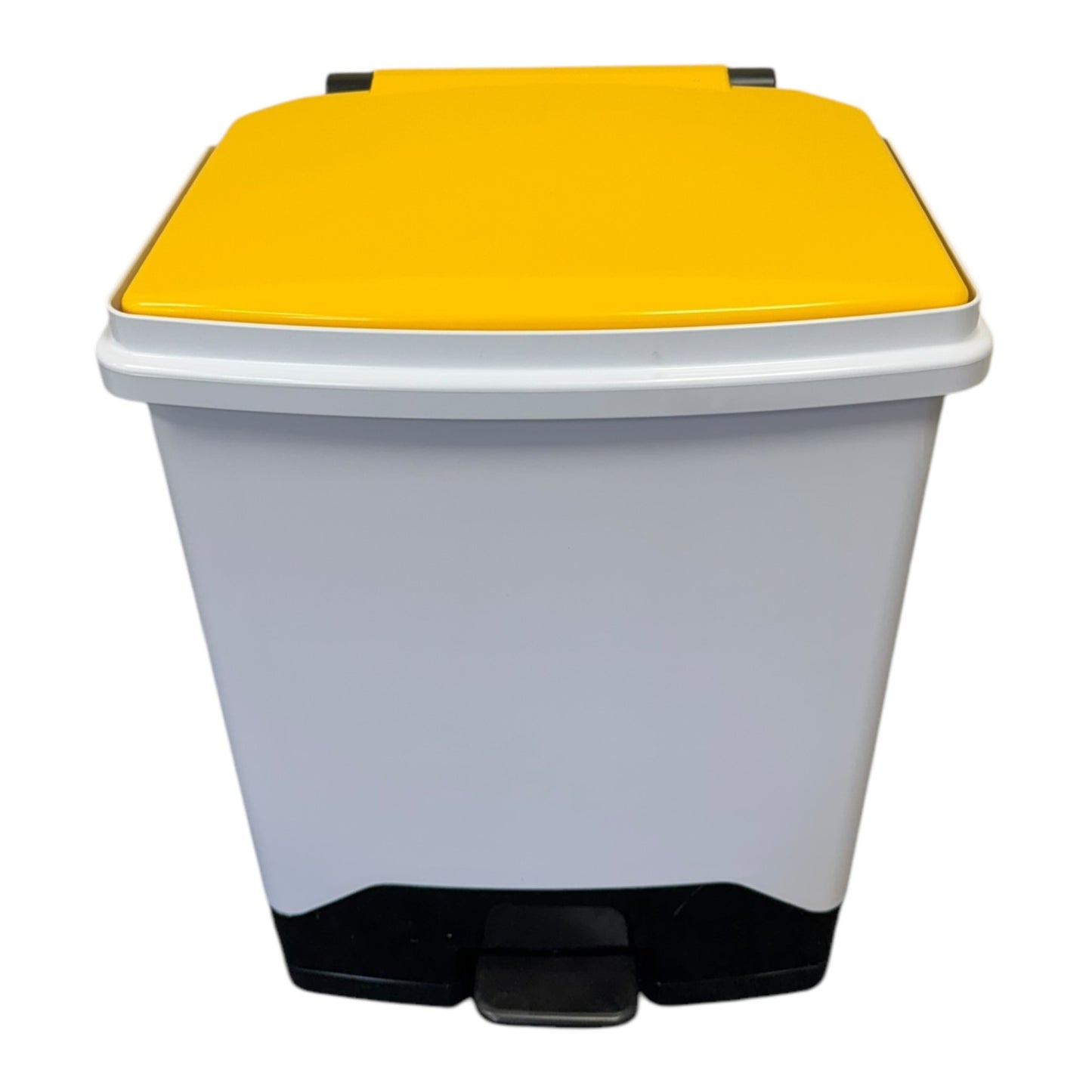 Plastic Fire Retardant Sack Holder, Yellow Lid, 42L - Premium Bins from Chabrias Ltd - Just £169.99! Shop now at Chabrias Ltd
