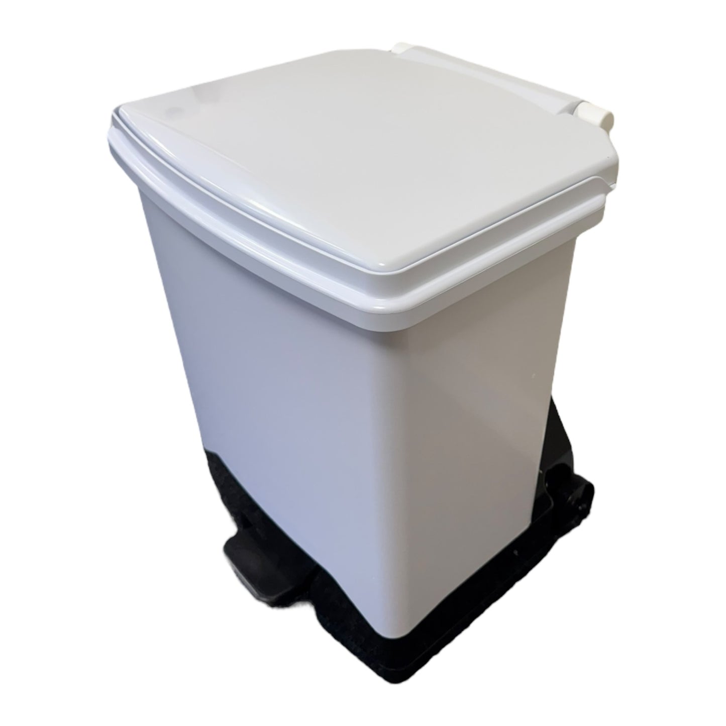 Plastic Fire Retardant Sack Holder, White Lid, 42L - Premium Bins from Chabrias Ltd - Just £169.99! Shop now at Chabrias Ltd
