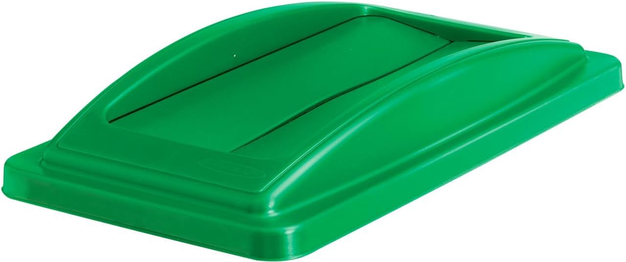 60 Litre Slim Bin, Grey Base & Green Swing Lid - Premium Recycling Bin from Chabrias Ltd - Just £74.99! Shop now at Chabrias Ltd