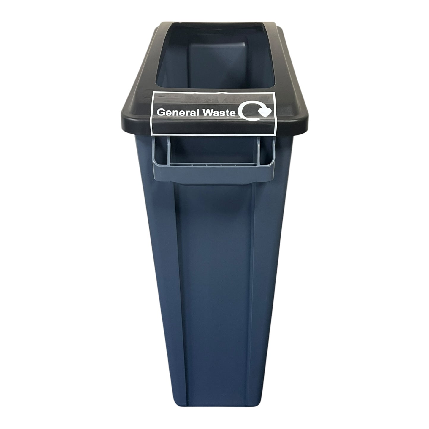 60 Litre Slim Bin With Grey Base & Open Lids (Pack of 4) - Premium Recycling Bin from Chabrias Ltd - Just £279.99! Shop now at Chabrias Ltd