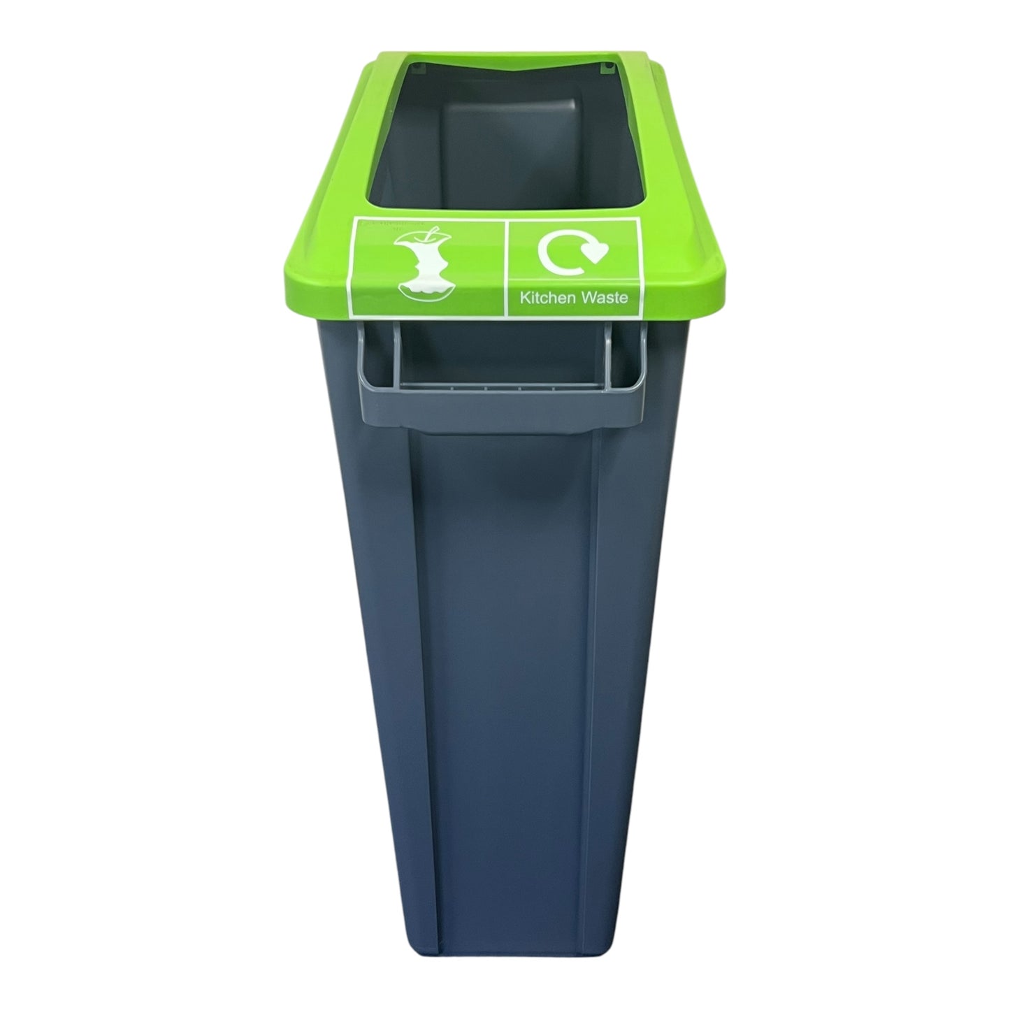 60 Litre Slim Bin With Grey Base & Open Lids (Pack of 4) - Premium Recycling Bin from Chabrias Ltd - Just £279.99! Shop now at Chabrias Ltd
