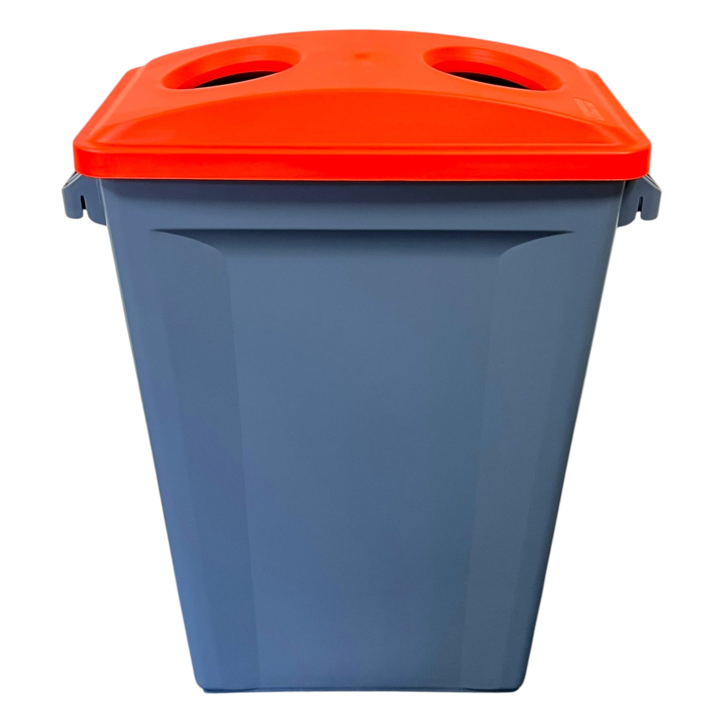 60 Litre Slim Bin, Grey Base & Red 2 Hole Lid - Premium Bins from Chabrias Ltd - Just £74.99! Shop now at Chabrias Ltd