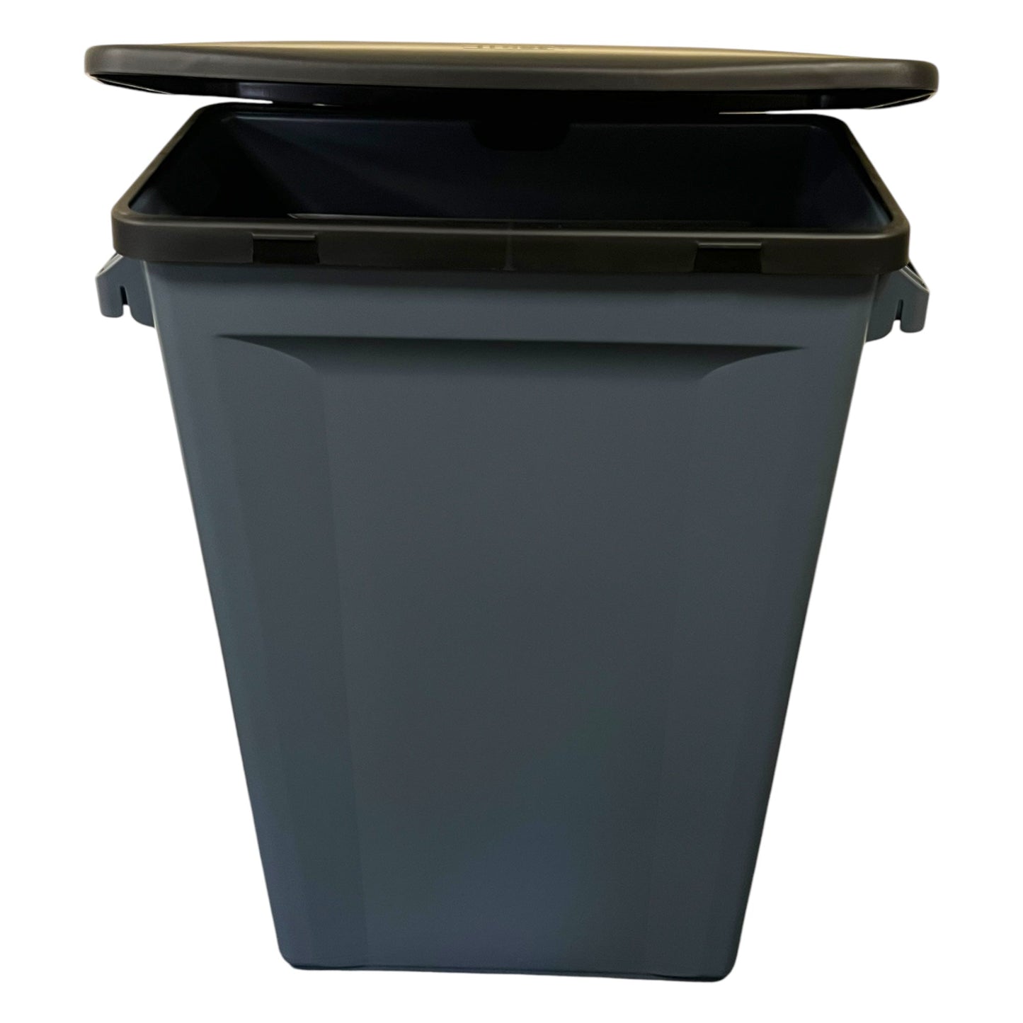 60 Litre Slim Bin, Grey Base & Black Hinged Lid - Premium Recycling Bin from Chabrias Ltd - Just £74.99! Shop now at Chabrias Ltd
