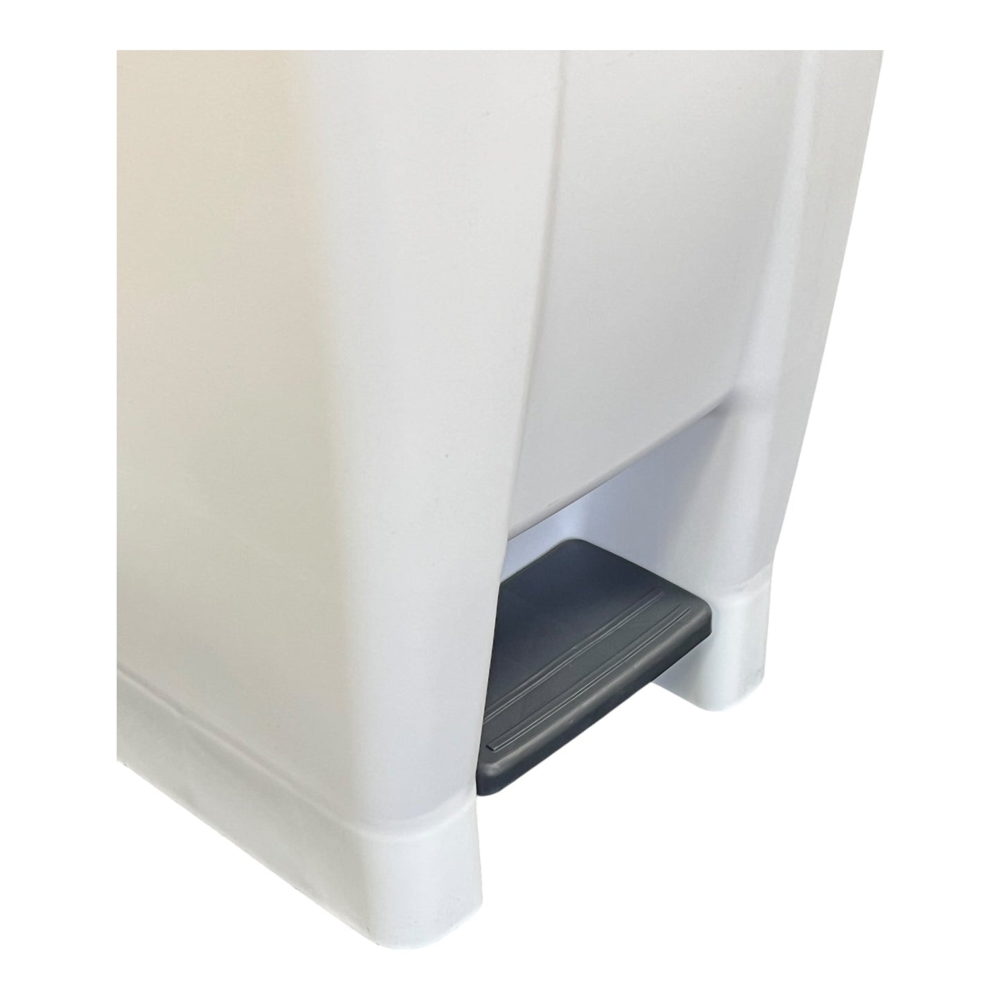 Plastic Sack Holder, White Body & White Lid, 60L - Premium Recycling Bin from Chabrias Ltd - Just £64.99! Shop now at Chabrias Ltd