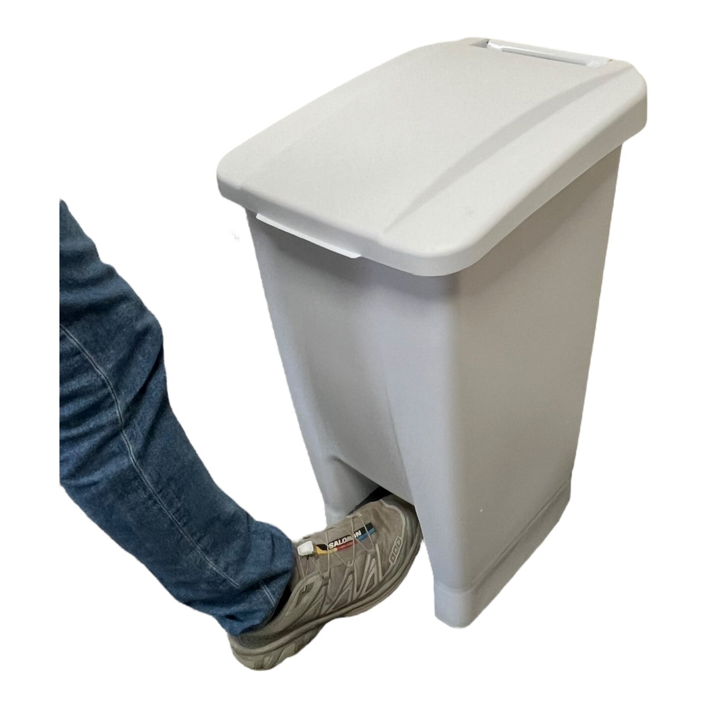 Plastic Sack Holder, White Body & White Lid, 60L - Premium Recycling Bin from Chabrias Ltd - Just £64.99! Shop now at Chabrias Ltd