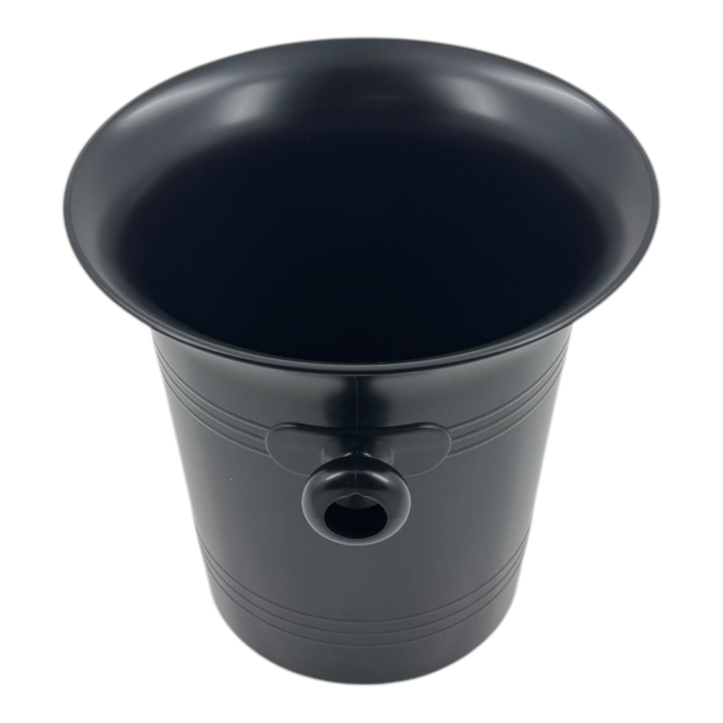 Stylish Matte Black Plastic Wine & Champagne Cooler, 3.5L - Premium Home from Chabrias Ltd - Just £9.99! Shop now at Chabrias Ltd