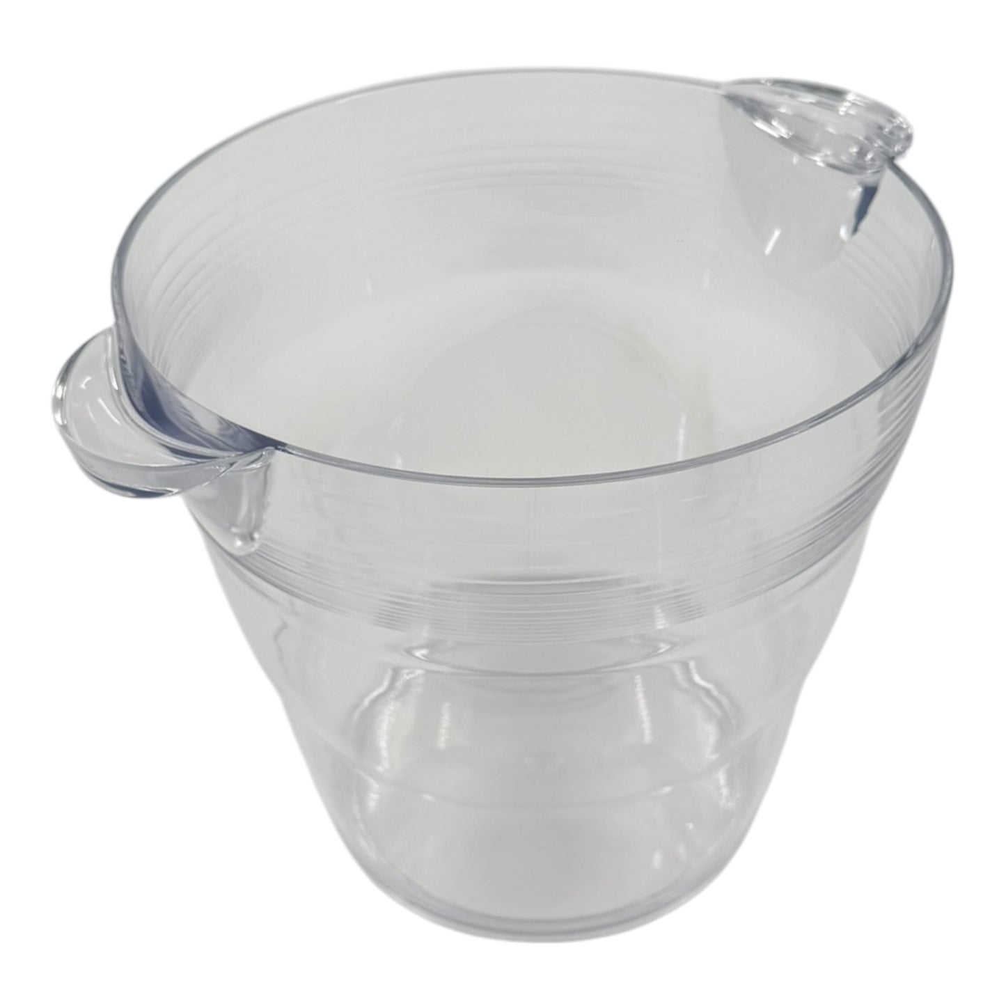 Elegant Clear Acrylic Double Wine & Champagne Cooler, 9L - Premium Ice Bucket from Chabrias Ltd - Just £11.99! Shop now at Chabrias Ltd