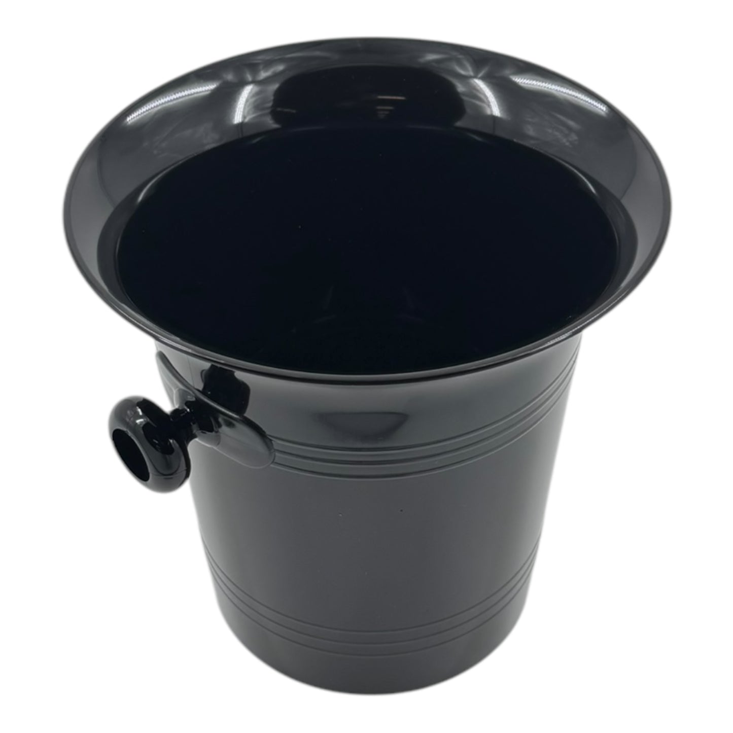 Stylish Black Plastic Wine & Champagne Cooler, 3.5L - Premium Home from Wineware - Just £11.99! Shop now at Chabrias Ltd