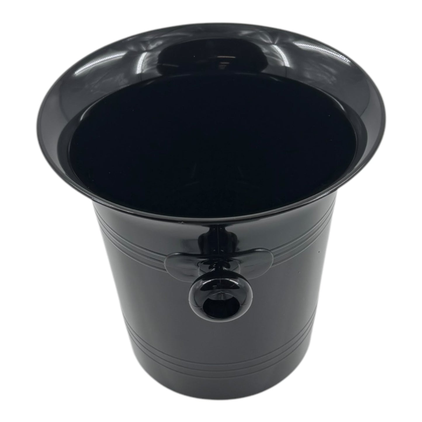 Stylish Black Plastic Wine & Champagne Cooler, 3.5L - Premium Home from Chabrias Ltd - Just £9.99! Shop now at Chabrias Ltd