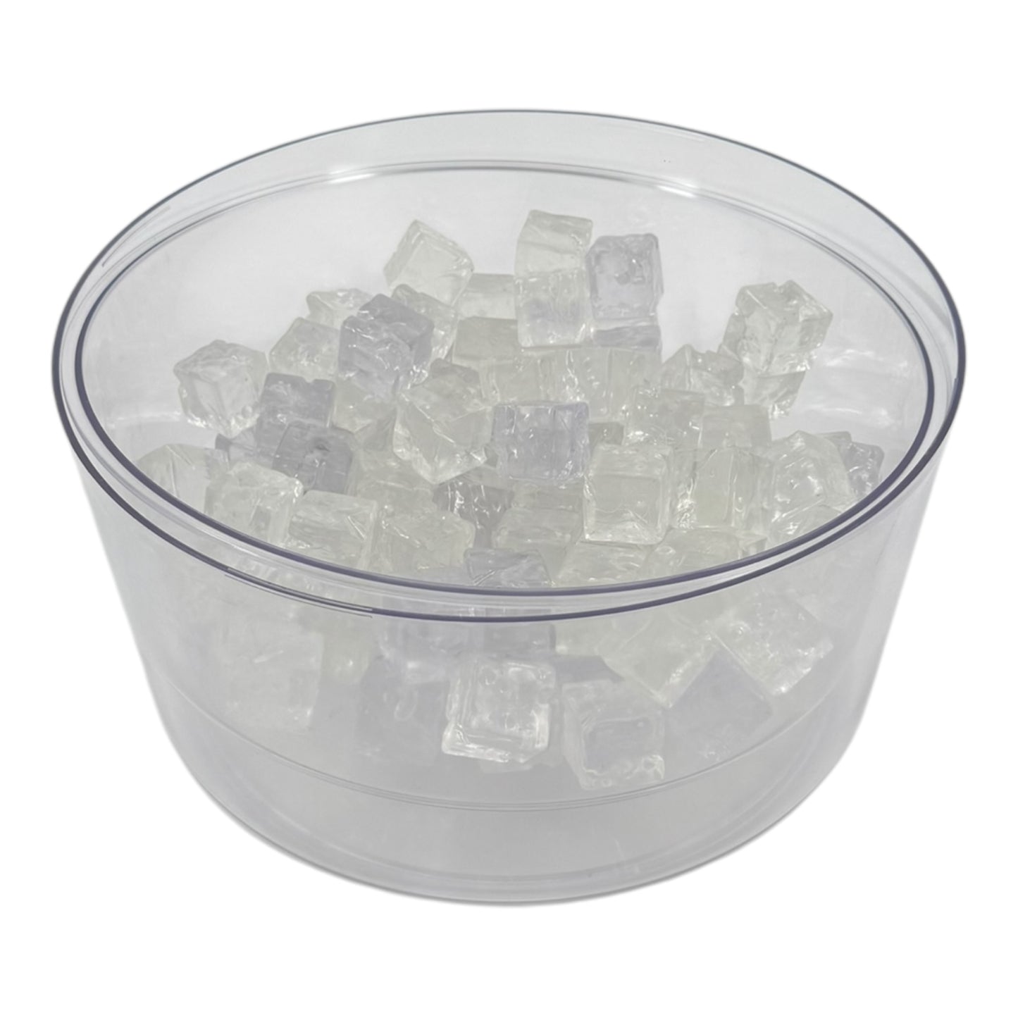 10 Litre Plastic Ice Bucket With Lid & Removable Draining Liner Clear - Premium Home from Chabrias Ltd - Just £18.99! Shop now at Chabrias Ltd