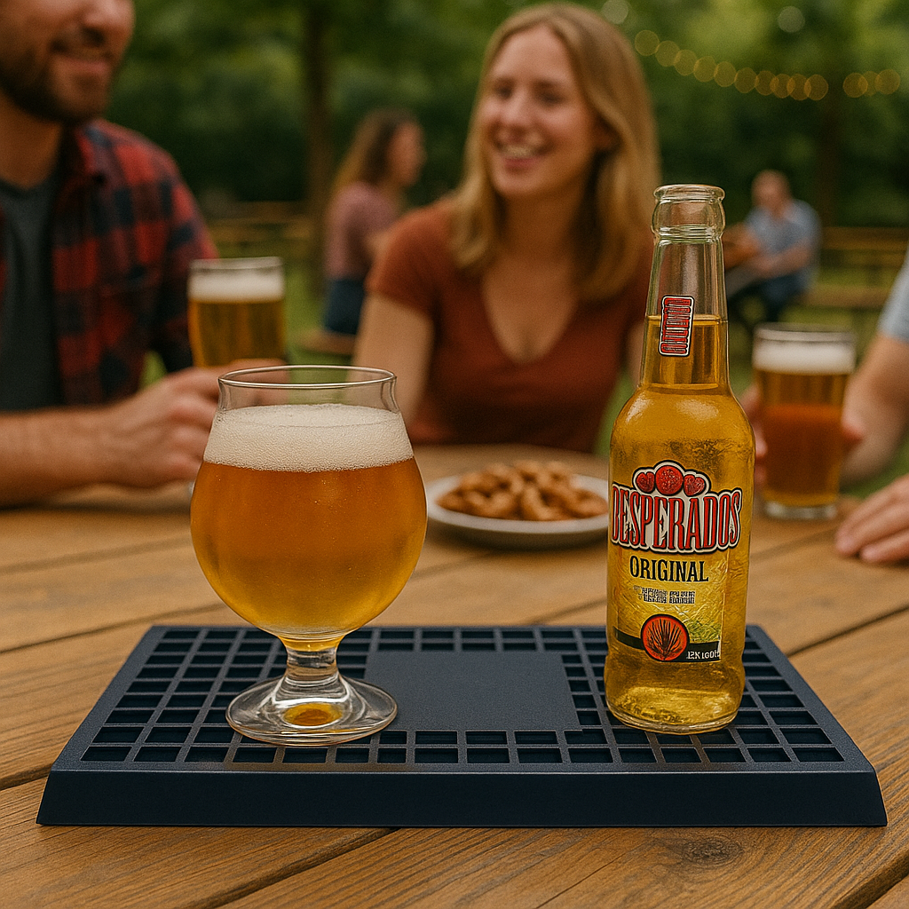 Uni Bar Plastic Drip Tray with Removable Grill, Navy - Premium BISS from Chabrias Ltd - Just £11.99! Shop now at Chabrias Ltd