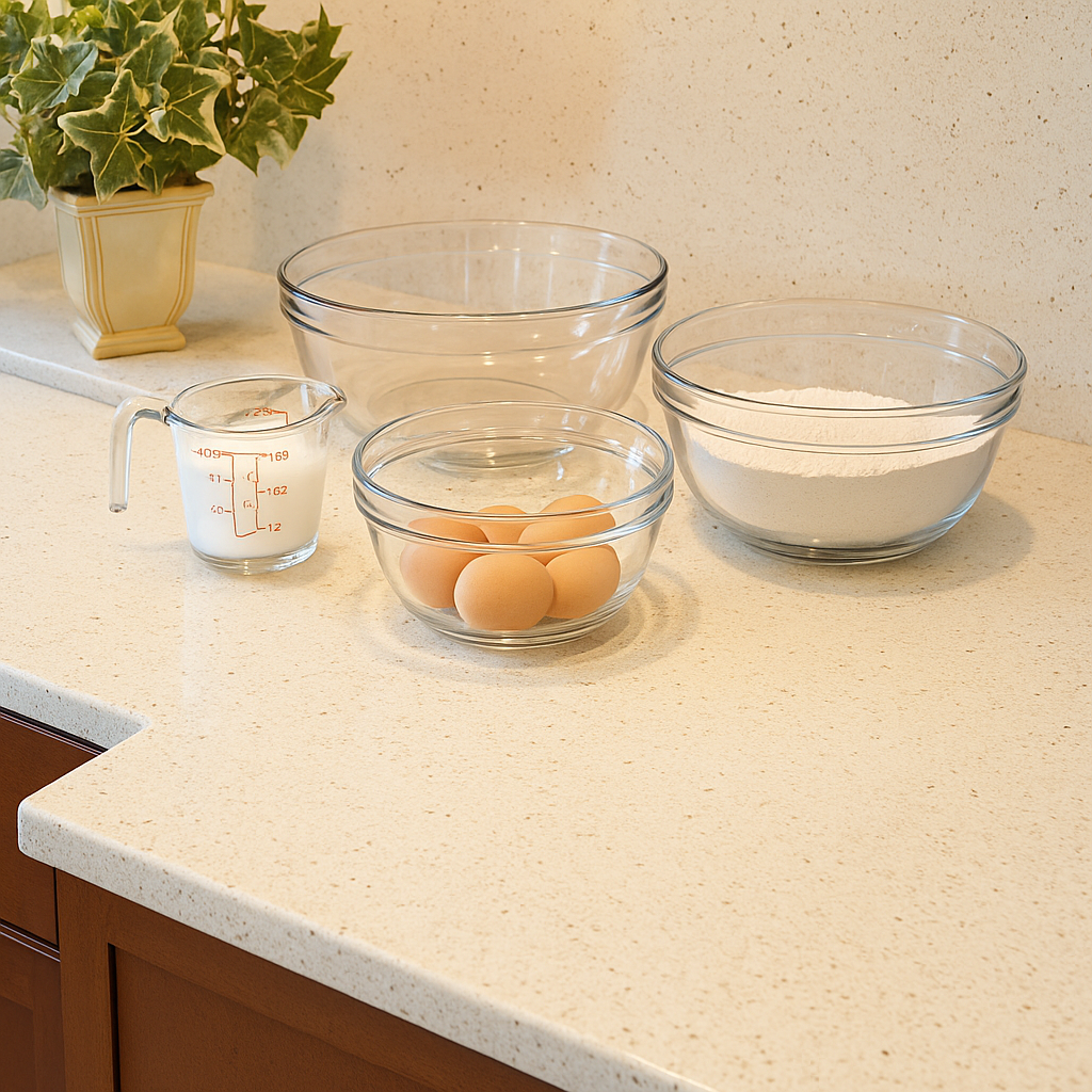 Mixing Bowls and Measuring Cup Set, 4-Piece - Premium Home from Chabrias Ltd - Just £64.99! Shop now at Chabrias Ltd