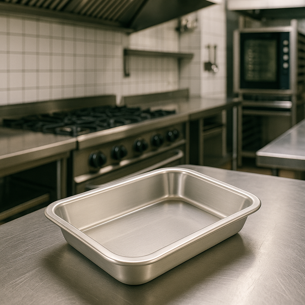 Aluminium Pie Dish – Heavy-Duty, Commercial Grade, 10" (254 x 191 x 44 mm) - Premium Home from Chabrias Ltd - Just £14.99! Shop now at Chabrias Ltd