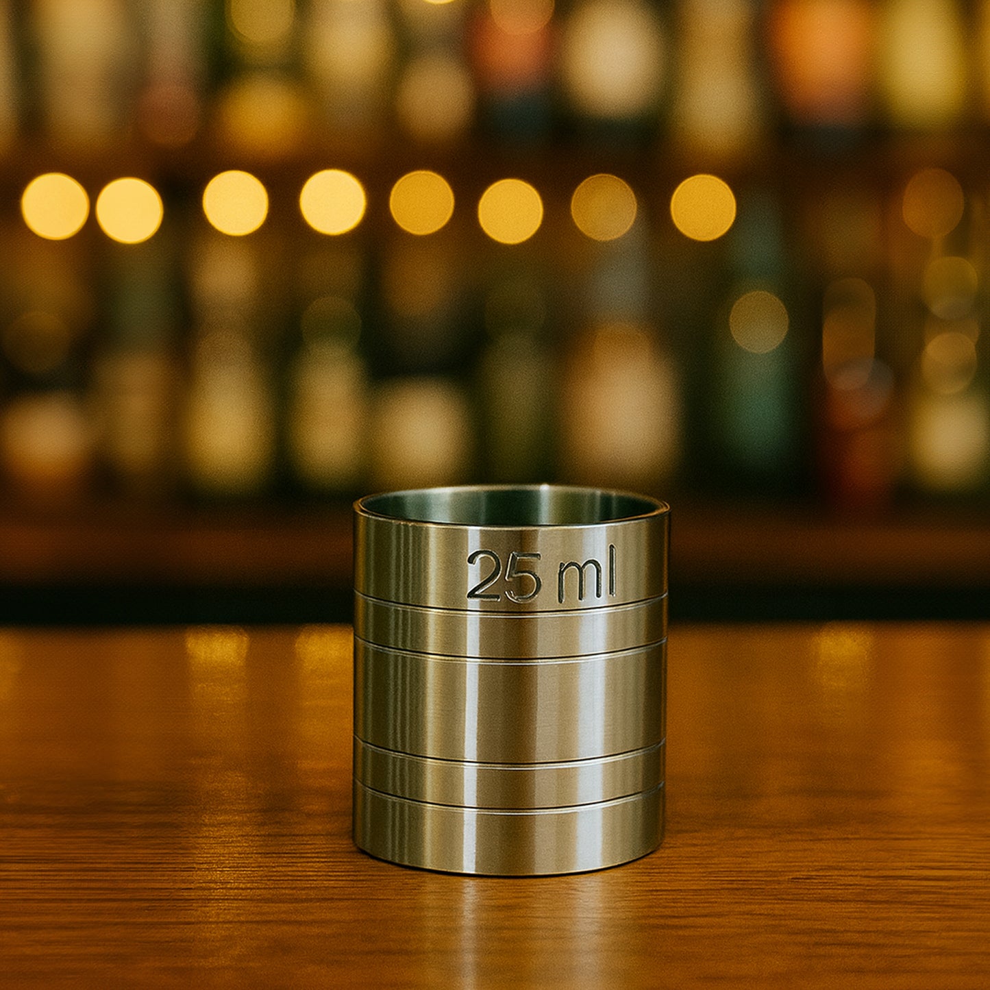 Stainless Steel 25ml Thimble Measure Government Stamped - Premium Kitchen from Chabrias Ltd - Just £4.99! Shop now at Chabrias Ltd