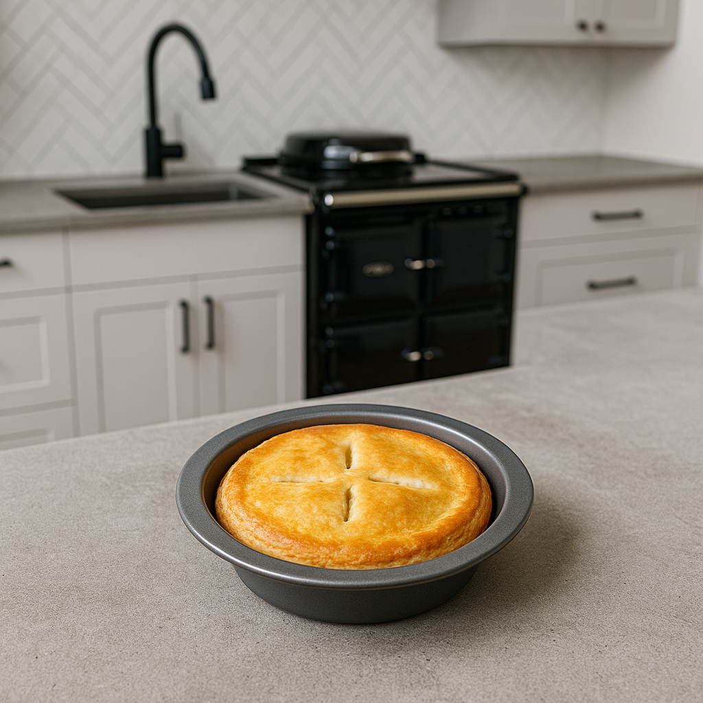 Non-Stick Mini Pie Cake Tins, 4" (4 piece) - Premium Kitchen from Chabrias Ltd - Just £7.99! Shop now at Chabrias Ltd