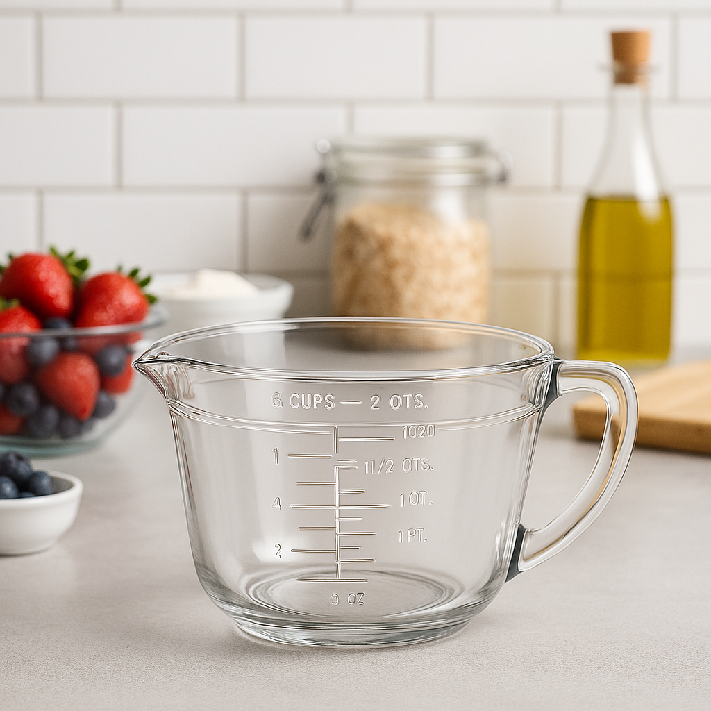 Batter Mixing Jug, 2L - Premium Glassware from Chabrias Ltd - Just £12.99! Shop now at Chabrias Ltd