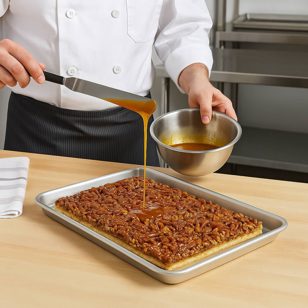 Professional Aluminium Baking Tray, Bakewell Pan, 20" - Premium Home from Chabrias Ltd - Just £23.99! Shop now at Chabrias Ltd