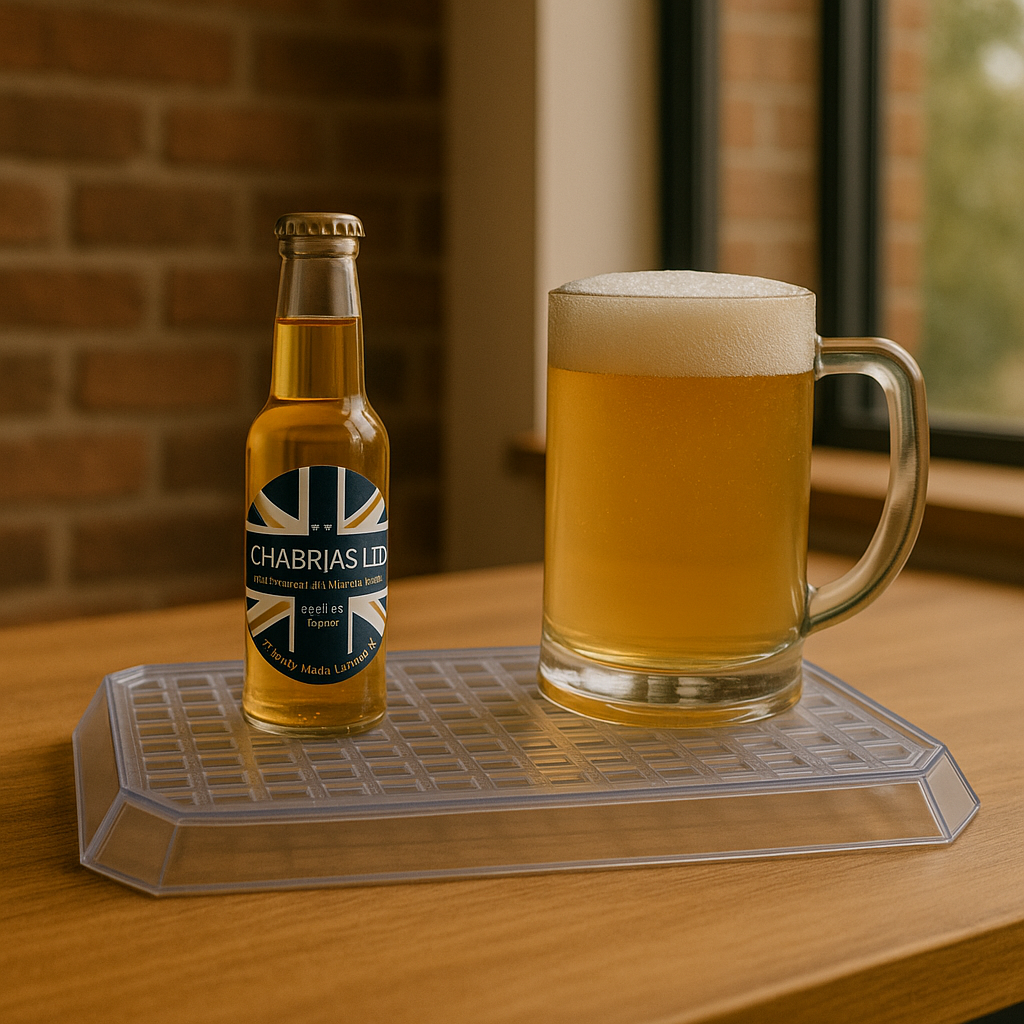 Uni Bar Plastic Drip Tray with Removable Grill,Clear - Premium Kitchen from Chabrias Ltd - Just £11.99! Shop now at Chabrias Ltd