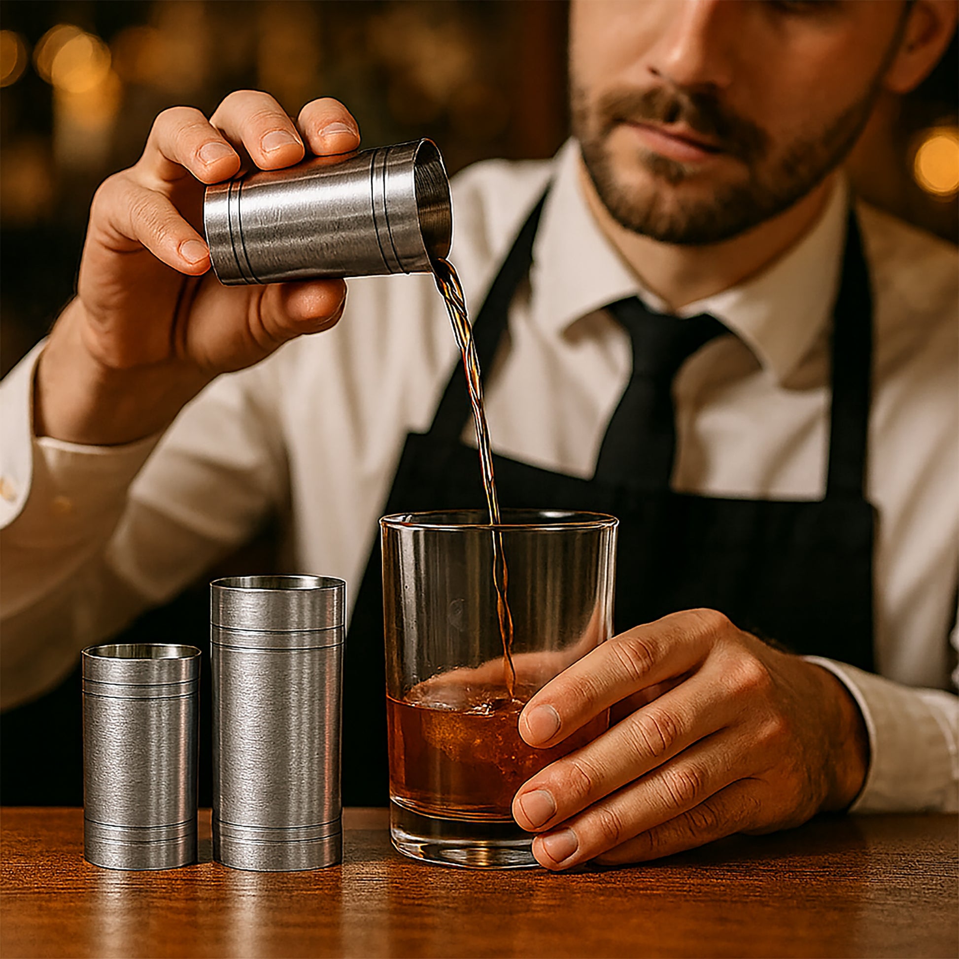 Stainless Steel Thimble Wine Measure 125ml, 175ml, 250ml, Drinks Measure, Government Stamped - Premium Kitchen from Chabrias Ltd - Just £14.99! Shop now at Chabrias Ltd