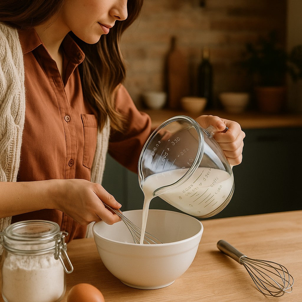 Batter Mixing Jug, 2L - Premium Glassware from Chabrias Ltd - Just £12.99! Shop now at Chabrias Ltd