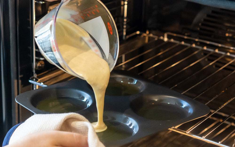 Hard Anodised 4 Cups Yorkshire Pudding Tray - Premium Home from Mermaid - Just £36.99! Shop now at Chabrias Ltd