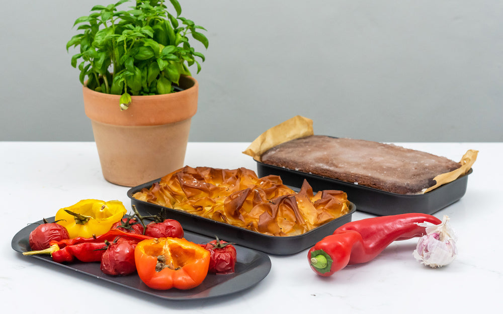 Hard Anodised Companion Baking Tray Trio Set, 10" - Premium Home from Chabrias Ltd - Just £67.99! Shop now at Chabrias Ltd