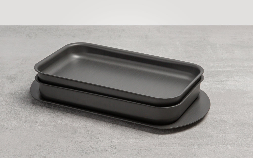 Hard Anodised Companion Baking Tray Trio Set, 10" - Premium Home from Chabrias Ltd - Just £67.99! Shop now at Chabrias Ltd