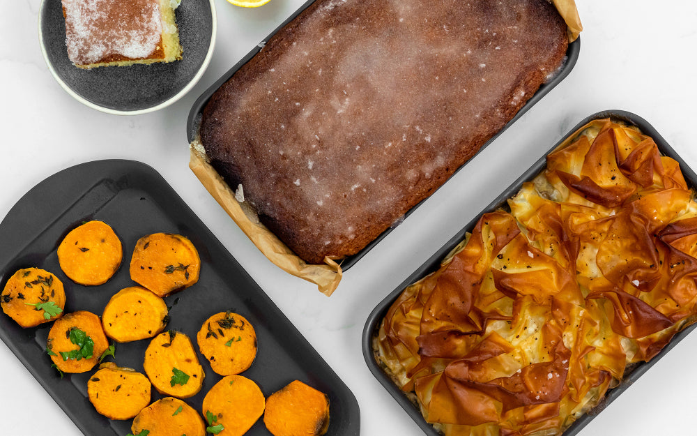 Hard Anodised Companion Baking Tray Trio Set, 10" - Premium Home from Chabrias Ltd - Just £67.99! Shop now at Chabrias Ltd