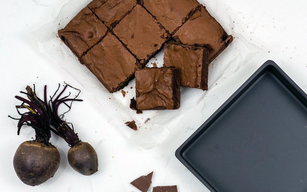 Hard Anodised Square Brownie Tin, 8" - Premium Home from Mermaid - Just £39.99! Shop now at Chabrias Ltd