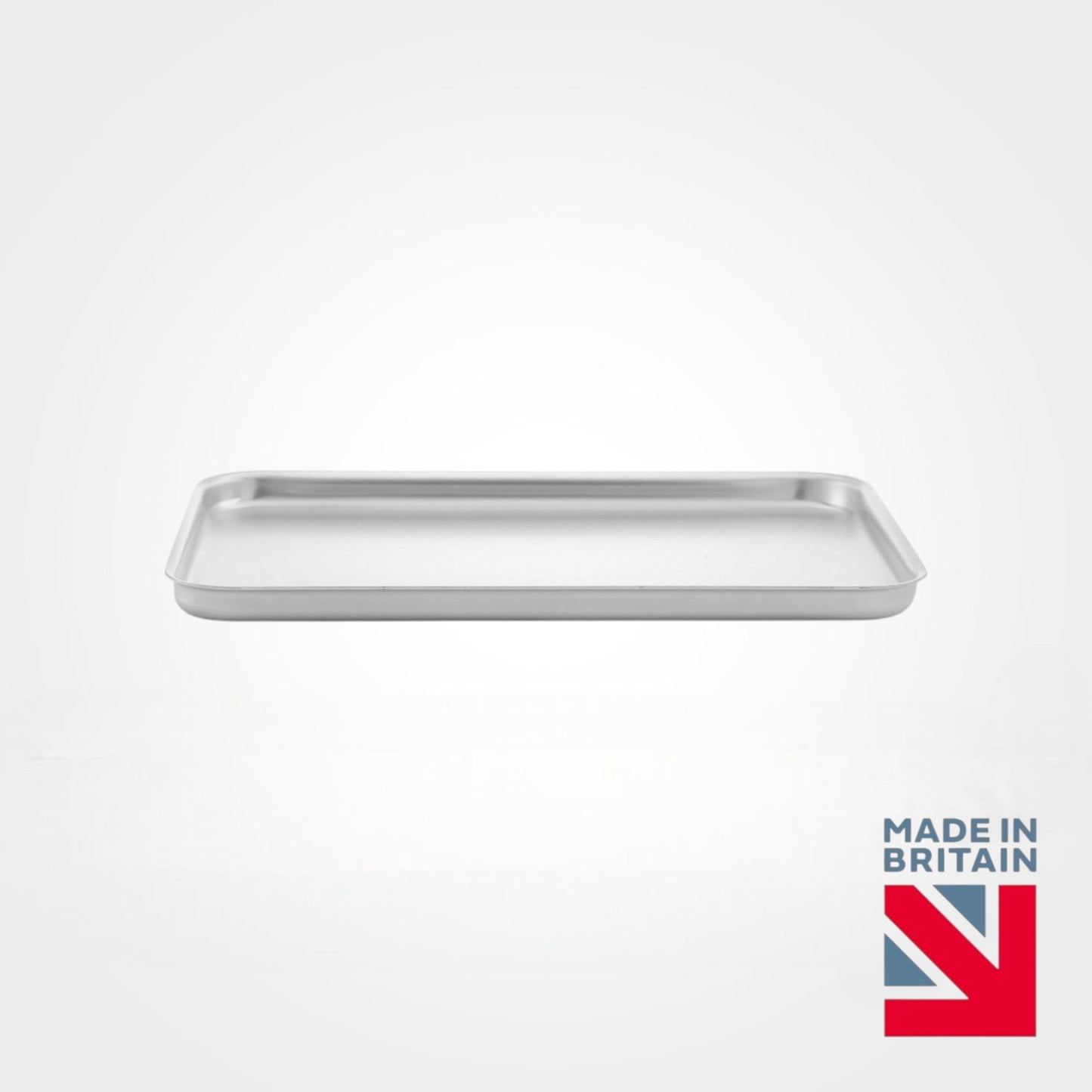 Silver Anodised Aluminium Baking Tray – 16" – Made in England - Premium Kitchen from Mermaid - Just £33.99! Shop now at Chabrias Ltd