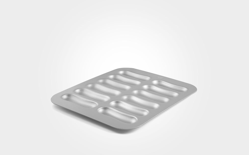 Silver Anodised Éclair Tin, 12 Hole - Premium from Chabrias Ltd - Just £24.99! Shop now at Chabrias Ltd