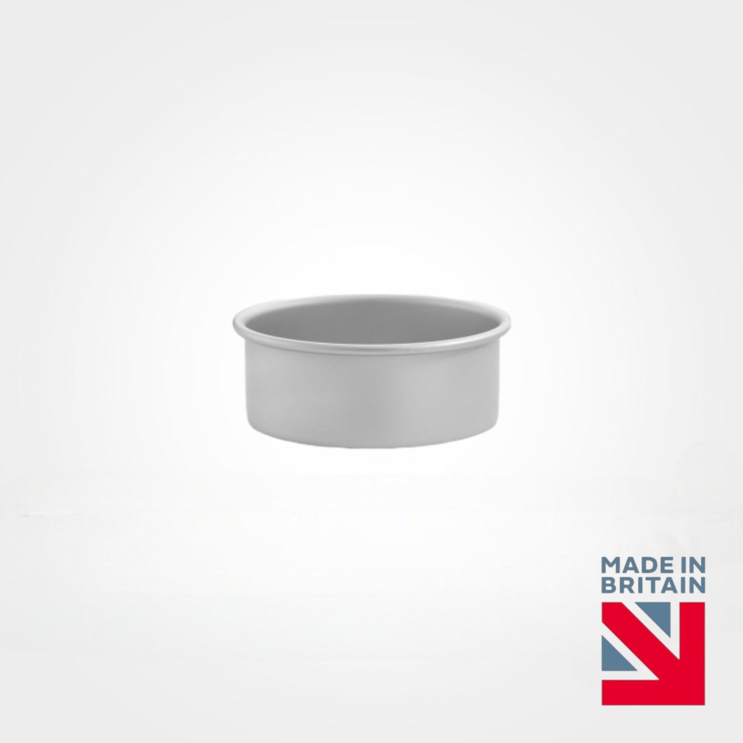 Silver Anodised Cake Tin, Fixed Base, 7" - Premium Home from Mermaid - Just £23.99! Shop now at Chabrias Ltd