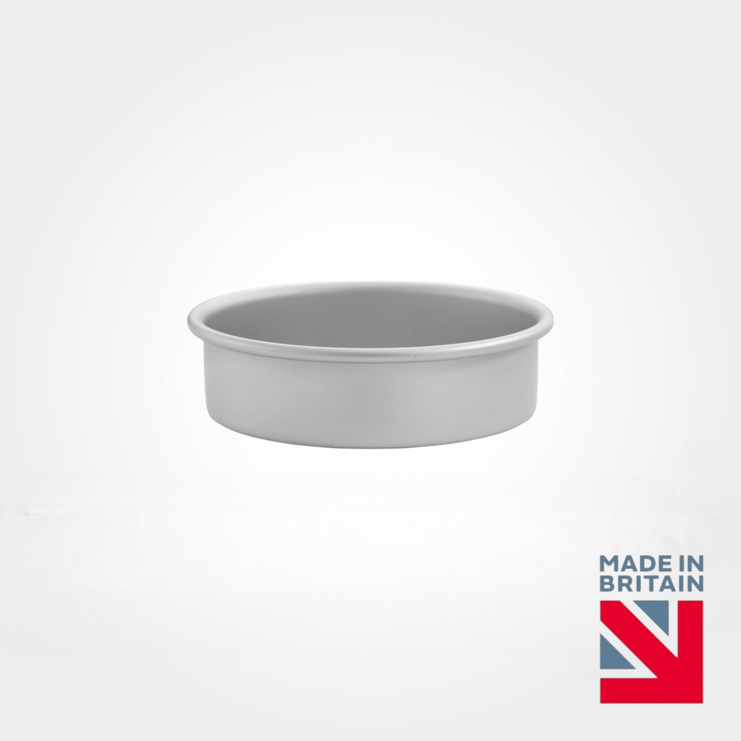Mermaid Silver Anodised Cake Tin, Fixed Base, 9" - Premium Home from Mermaid - Just £27.99! Shop now at Chabrias Ltd