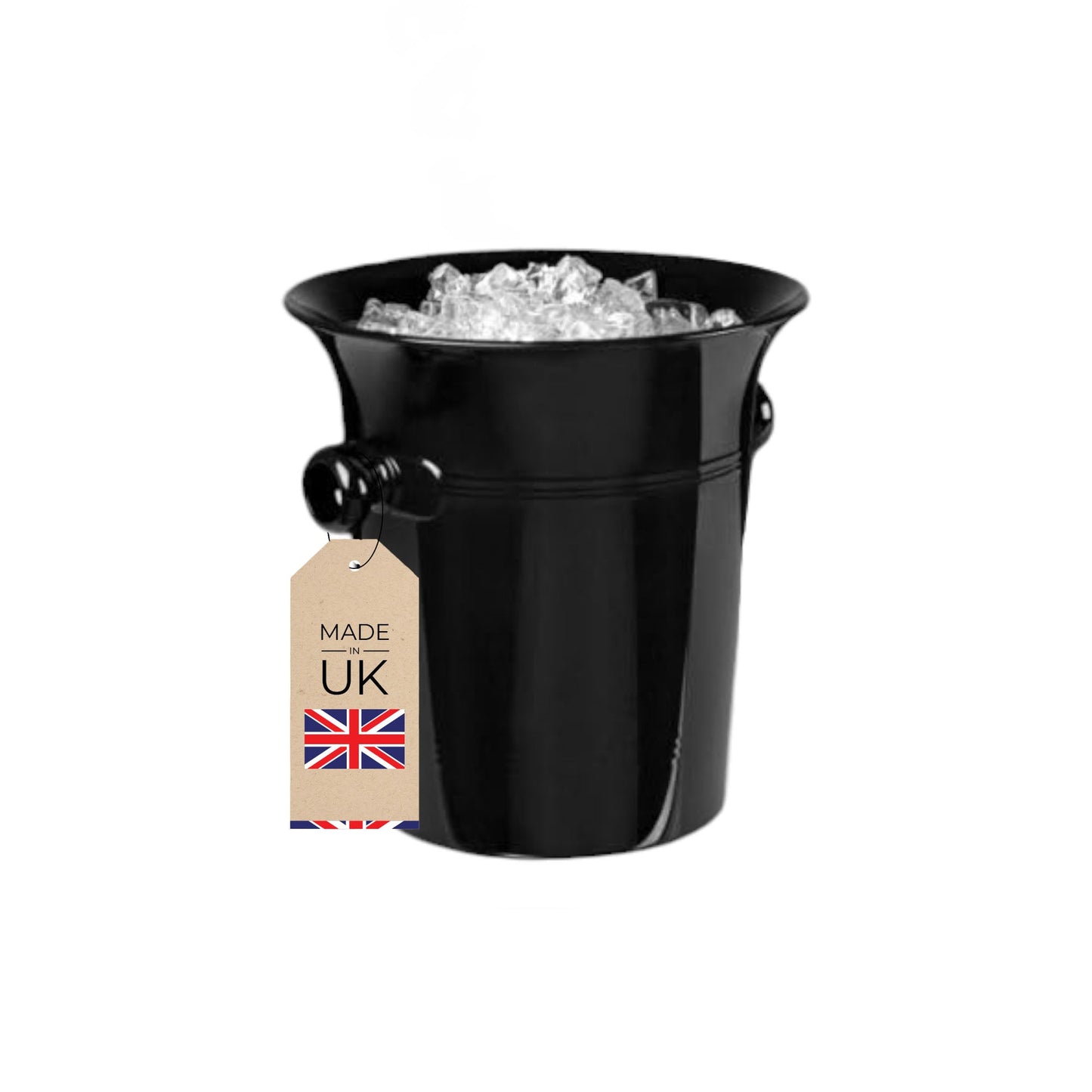 Stylish Black Plastic Wine & Champagne Cooler, 3.5L - Premium Home from Chabrias Ltd - Just £9.99! Shop now at Chabrias Ltd