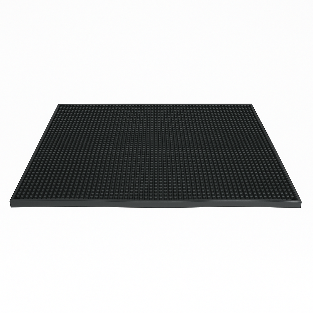 Premium Service Spill Rubber Mat, Black - Premium Home from Chabrias Ltd - Just £9.99! Shop now at Chabrias Ltd