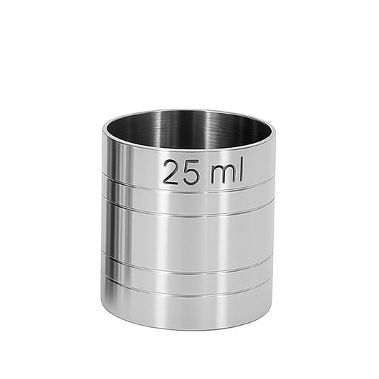 Stainless Steel 25ml Thimble Measure Government Stamped - Premium Kitchen from Chabrias Ltd - Just £4.99! Shop now at Chabrias Ltd