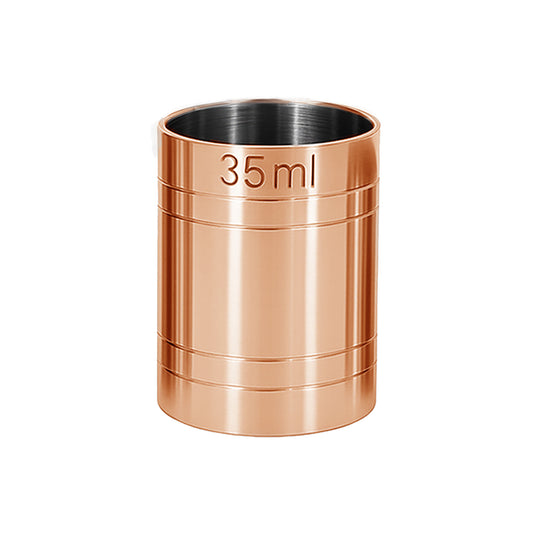 Stainless Steel 35ml Thimble Measure Copper Plated, Government Stamped - Premium Kitchen from Chabrias Ltd - Just £5.49! Shop now at Chabrias Ltd