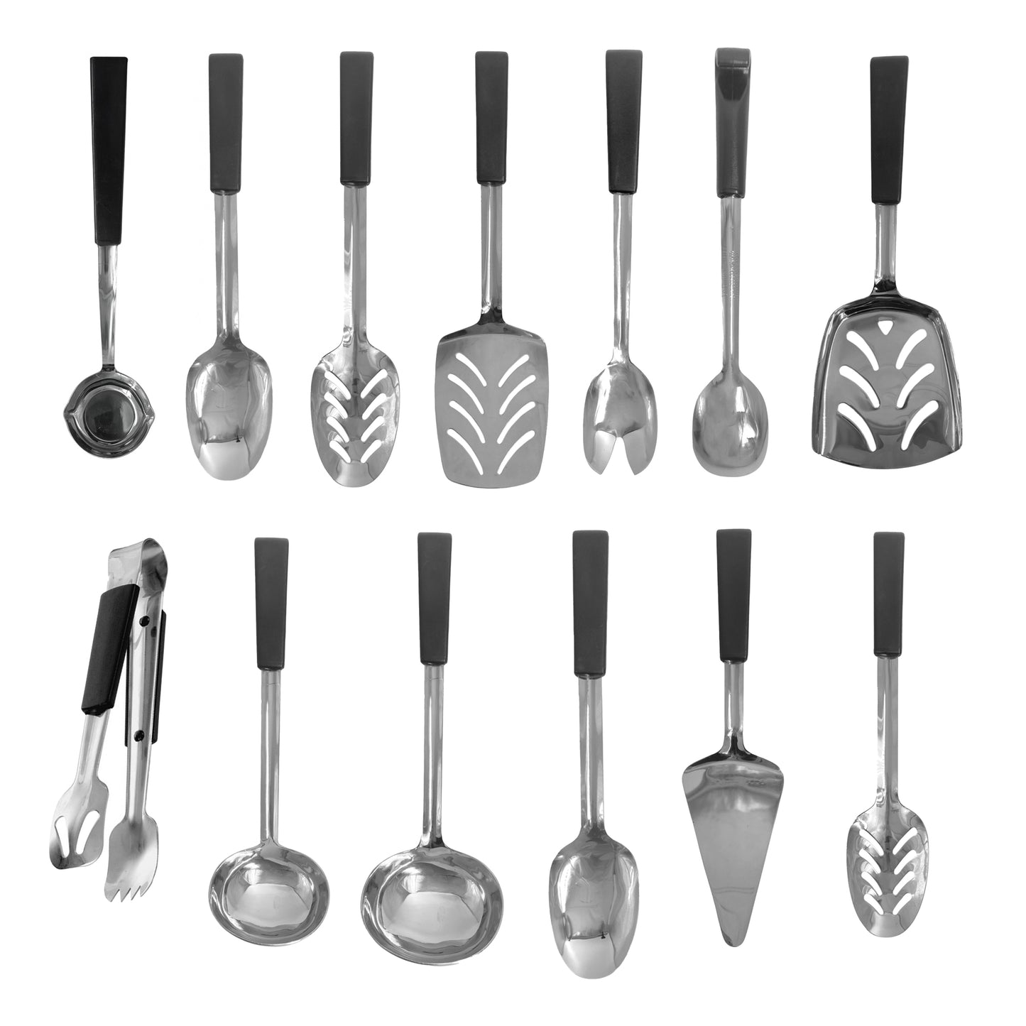 Le Buffet 13-Piece Stainless Steel Kitchen Utensil Set - Premium Kitchen from Chabrias Ltd - Just £58.99! Shop now at Chabrias Ltd