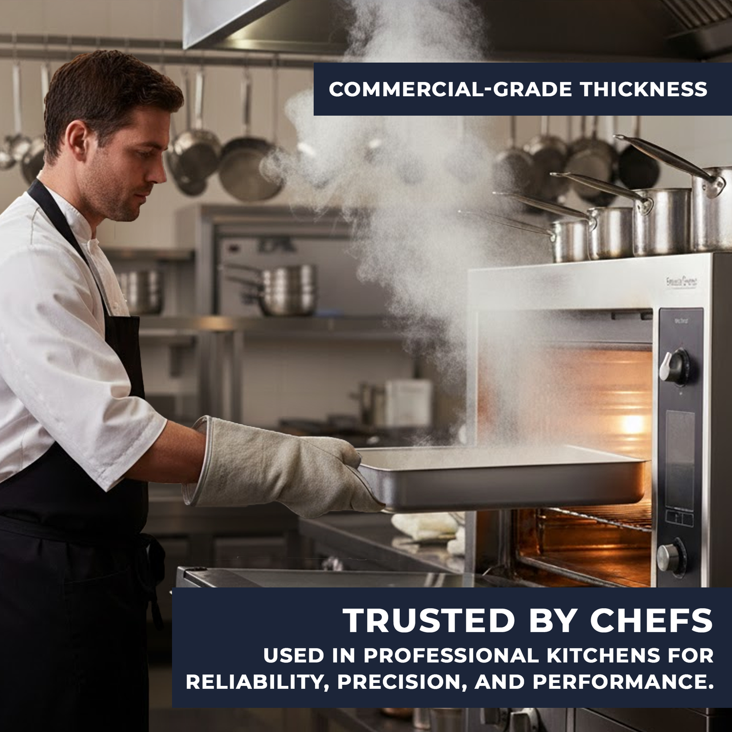 Samuel Groves Professional Aluminium Deep Roasting Tray - 12" - Made in England - Premium Kitchen from Chabrias Ltd - Just £13.99! Shop now at Chabrias Ltd